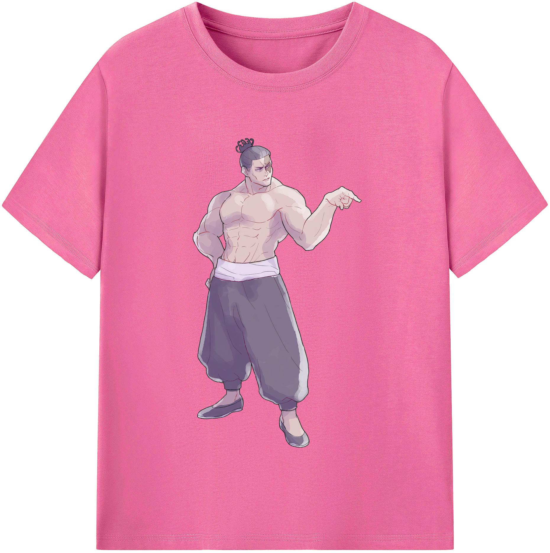 （画像用） 呪術廻戦 Jujutsu Kaisen レディースカジュアルプリントTシャツ（綿100％）
